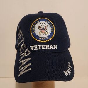 United States Navy Veteran Ball Cap